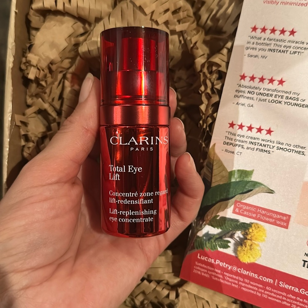 Clarins Total Eye Lift cream